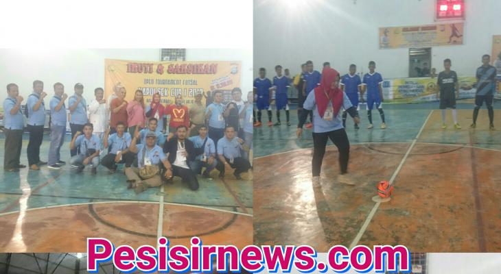 Open Turnamen Futsal Kapolsek Cup I, 2018 Resmi Dibuka di GOR Irfan Futsal Bagan Batu 
