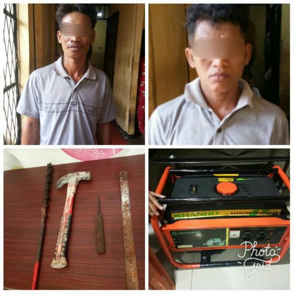 Polsek Bangko Ungkap Kasus Curat, Seorang Pelaku Ternyata Resedivis 