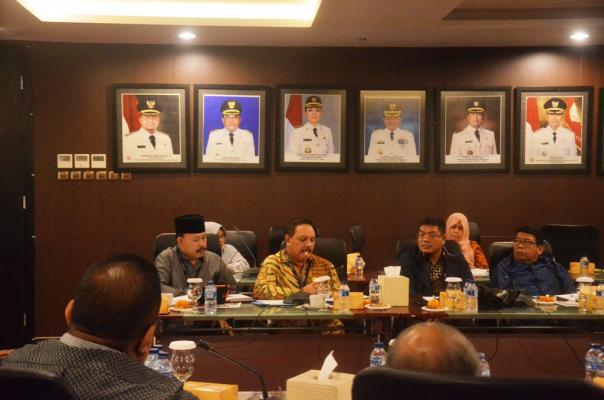 Sekda Inhil Hadiri Forum Komunikasi Daerah Penghasil Sagu di Jakarta 