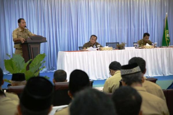 96 Kades se-Meranti Ikuti Bimtek Pelaksanaan Program Pendapatan Desa