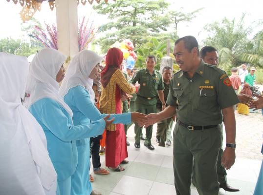 Bupati Siak Hadiri Perpisahan PAUD se-Kecamatan Tualang dan Peringatan HAN
