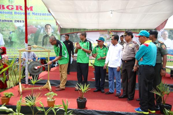 Festival Sagu ke II dan BBGRM Meranti 2015 Resmi Dibuka