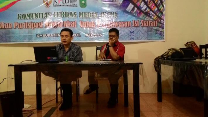 KPID Riau Harapkan Masyarakat Meranti Cerdas Memilih Siaran