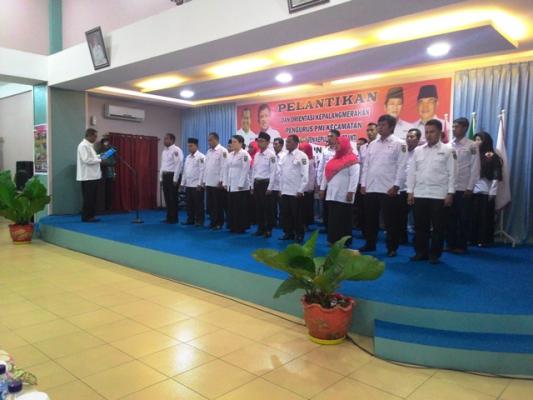 Pengurus PMI Kecamatan se- Meranti Resmi Dilantik