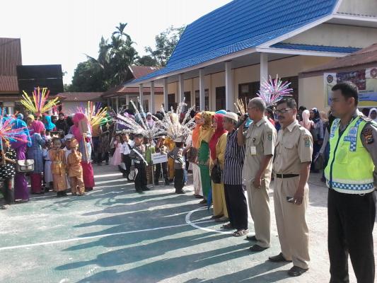 Sempena Peringatan Harkitnas, Sebanyak 420 Murid TK lkuti Karnaval