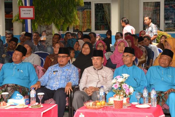 Wabup Bengkalis Hadiri Perpisahan Murid MTs