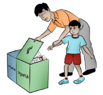 Warga Minim Pengetahuan Tentang Sampah Organik dan Non Organik