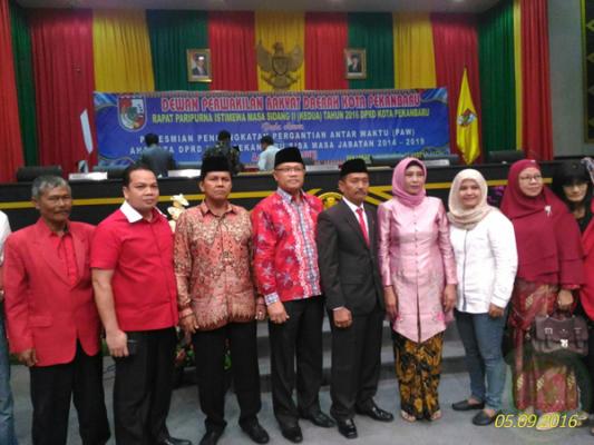 Akhirnya Hery Pribasuki Dilantik sebagai PAW Mendiang Rustam Panjaitan