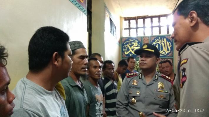 Baru Menjabat Kapolres Meranti, Asep Iskandar Masuk Penjara