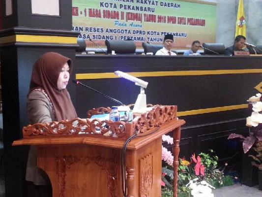 Laporan Reses Anggota DPRD Kota Pekanbaru Diparipurnakan, Ini Hasilnya