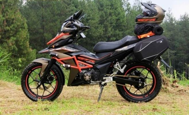 Modifikasi Honda Supra GTR 150, Touring Banget..