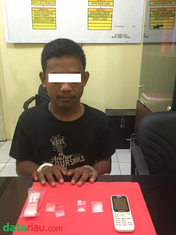 Rumah Pengedar Narkoba di Meranti Dikepung dan Digrebek Polisi, Hasilnya Mengejutkan..