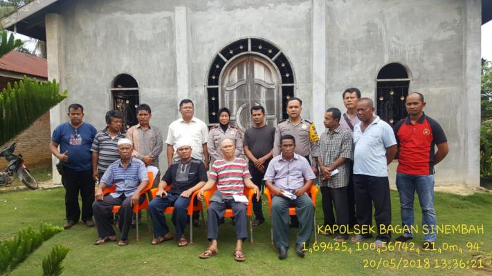 Gereja GBI di Balai Jaya Ditutup Paksa Ternyata Hoax, Ini Kata Kapolres Rohil 