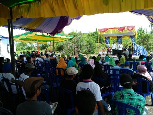 Kampanye Dialogis di Kateman, Cagub Riau Nomor 3 Firdaus Janji Lanjutkan Pembangunan di Era Rusli Zainal 