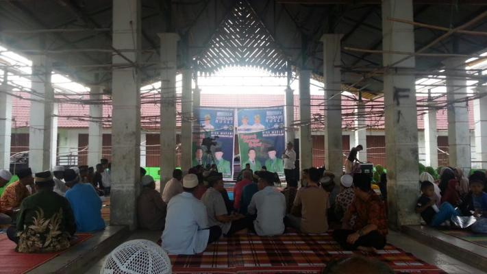 Kampanye di  Negeri Seribu  Kubah, Rusli Effendi Tawarkan Perbaikan Jalan Lintas Menggala-Rantau Kopar