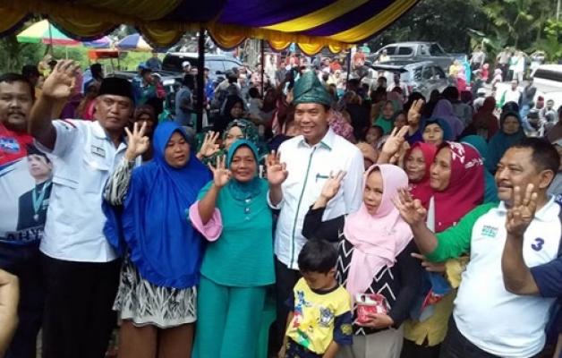 Optimis Raih 60 Persen Suara di Inhu, Para Guru Doakan Firdaus-Rusli Menang 