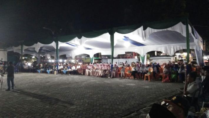 Ribuan Warga dan Tari Tambua Tansa Sambut Kehadiran DR Firdaus ST MT di Tabek Gadang-Pekanbaru