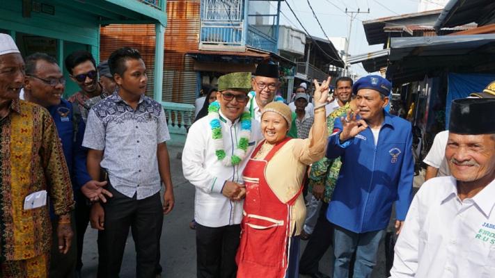 Rusli Pastikan Jalan Lintas Bagan, Kubu, Pedamaran, Panipahan dan Sungai Daun Dibangun Bila Firdaus Menang