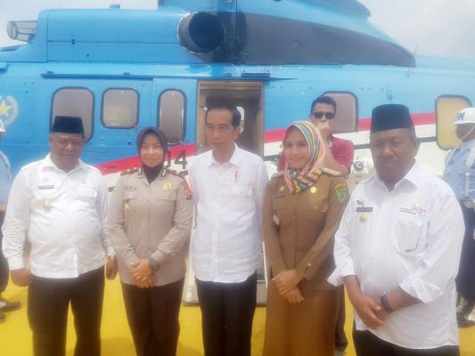 Sakinah SSTP MSI sebut : Sejak Indonesia Merdeka, Baru Kali ini Presiden Datang ke Bagan Sinembah 