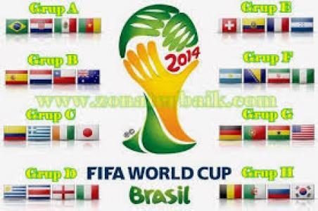 Jadwal Lengkap Pertandingan Piala Dunia 2014 dalam WIB