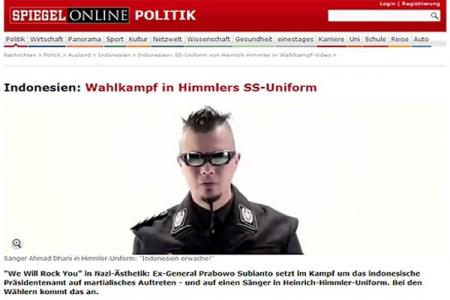 Media Internasional Soroti Ahmad Dhani Tiru Pejabat Nazi