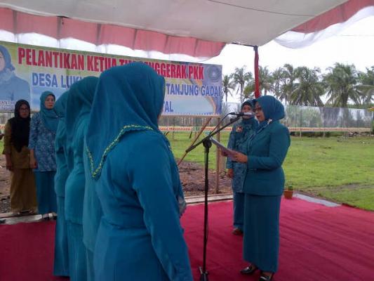 4 Ketua TP-PKK di Tebingtinggi Timur Resmi Dilantik