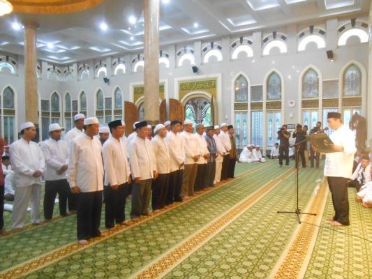 Ayat Cahyadi Prihatin Kegiatan di 13 Masjid Paripurna Pekanbaru Terhenti