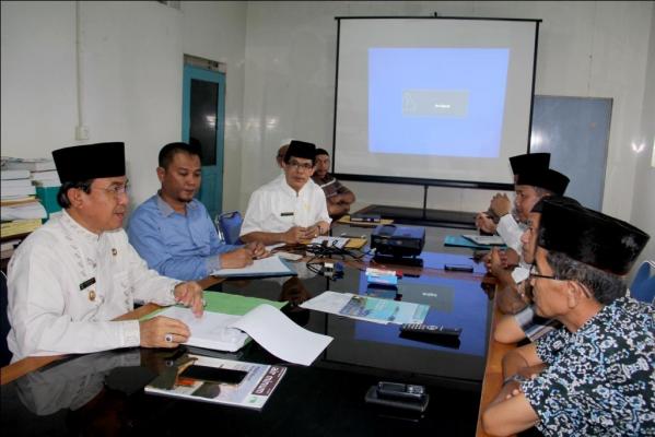 Bupati Inhil Tinjau PDAM Tirta Indragiri