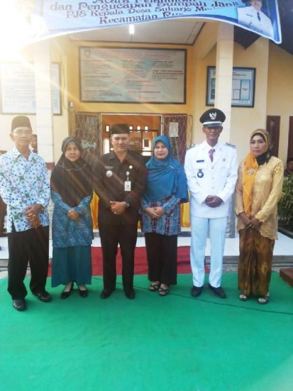 Camat Rupat Lantik Pjs Kades Sukarjo Mesim