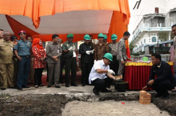 Peletakan Batu Pertama Hotel Indobaru