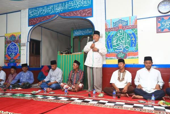 Pemda Meranti Safari Ramadhan di Desa Sonde dan Batang Malas