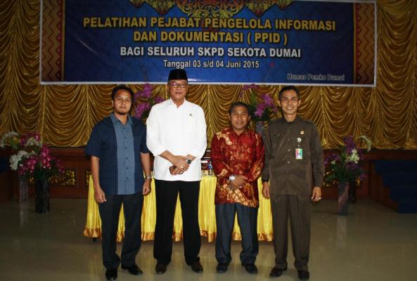 Pemko Dumai Beri Pelatihan PPID kepada SKPD