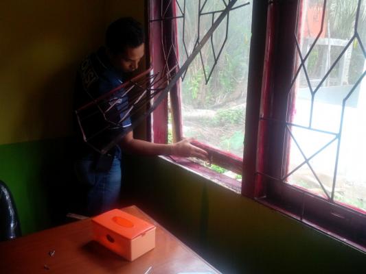 Kantor Kepala Desa Dibobol Maling, Kerugian Rp10 Juta Lebih