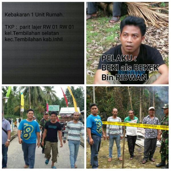 Tidak Diberi Uang Untuk Nikah, Seorang Anak Bakar Rumah Orangtuanya