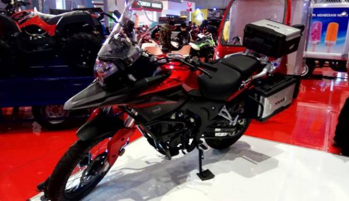 Harga resmi motor penantang kawasaki Versys X 250 di Prj