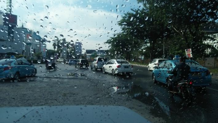 Hari ke 2 lebaran kota p baru masih sunyi