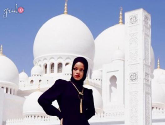 Ketika Rihanna kencan bareng Hassan jameel begini lah penampilan diajak jalan cowok arab