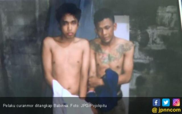 Badan Penuh Tato, Keok Juga Berhadapan dengan Babinsa