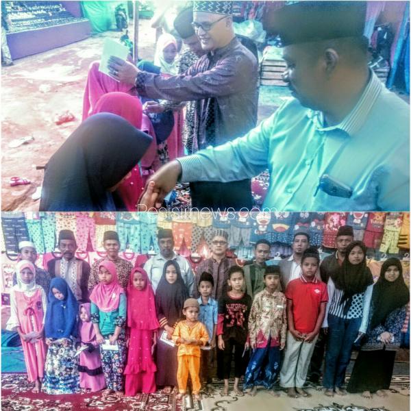 Bazar Ramadhan Bagan Batu Barat Santuni Anak Yatim, MUI Bagan Sinembah Apresiasi