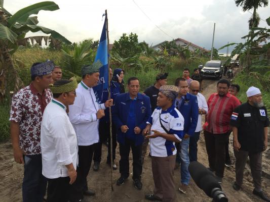 Firdaus-Rusli Tinjau Program Bedah Jalan Datok Merpati dan Doa Omak di Duri