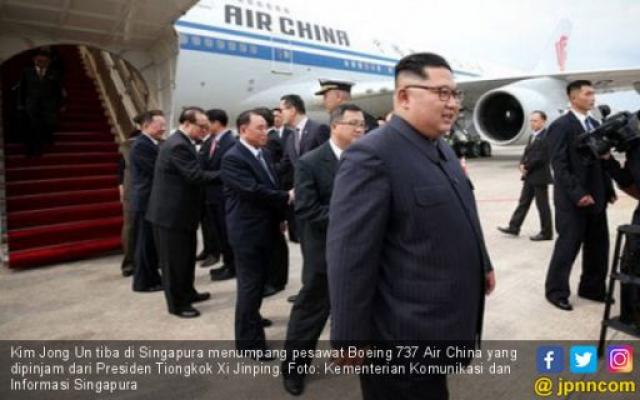 Jaga Gengsi, Kim Jong Un Pinjam Pesawat Teman