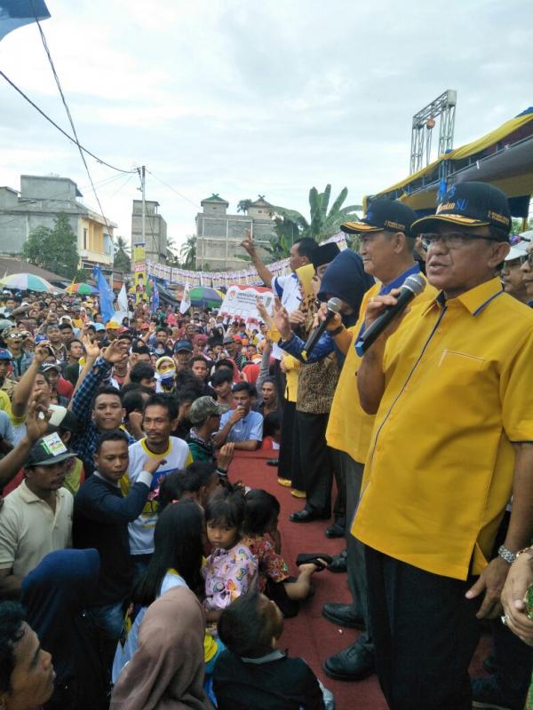 Kampanye Akbar Wardan - SU, Teriakan Dukungan Terdengar Bergemuruh