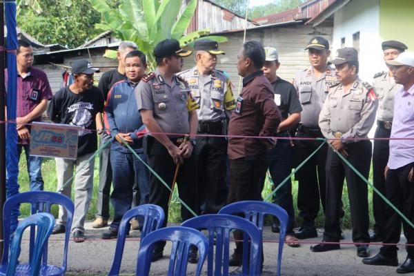PSU di TPS 01 di Indragiri hilir mendapat perhatian penuh dari Polres Indragiri Hilir