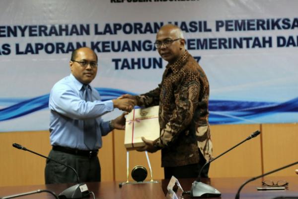 Pemkab Inhil Kembali Raih Opini WTP