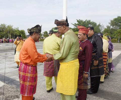 Pjs Bupati Rudyanto Pimpin Apel Hari Pertama Pasca Libur lebaran