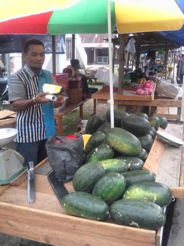 Bazar Ramadhan di Teluk Belitung Sepi Pembeli