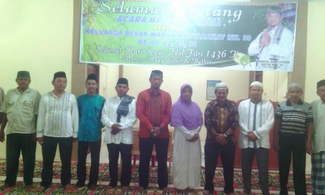 Halal Bi Halal RW 39 Tuah Karya Berlangsung Meriah
