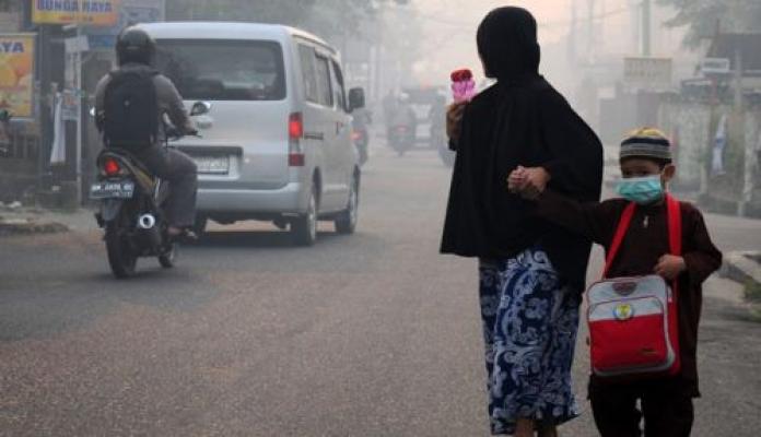 Kabut Asap di Pekanbaru Semakin Tebal, Sekolah Akan Diliburkan
