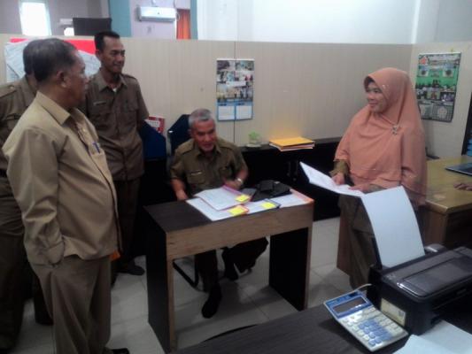 Awas, Pegawai Jangan Sampai Ketahuan Bolos Kerja, Said Hasyim Diam - Diam Terus Lakukan Sidak 