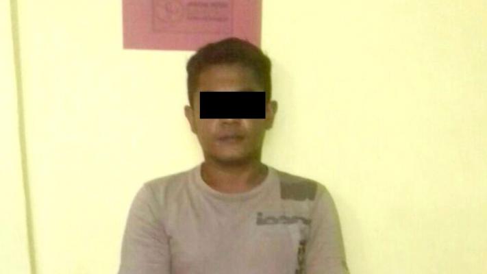 Aniaya istri,Suami di tahan Polisi 
